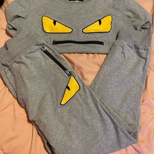 fendi jogging suit